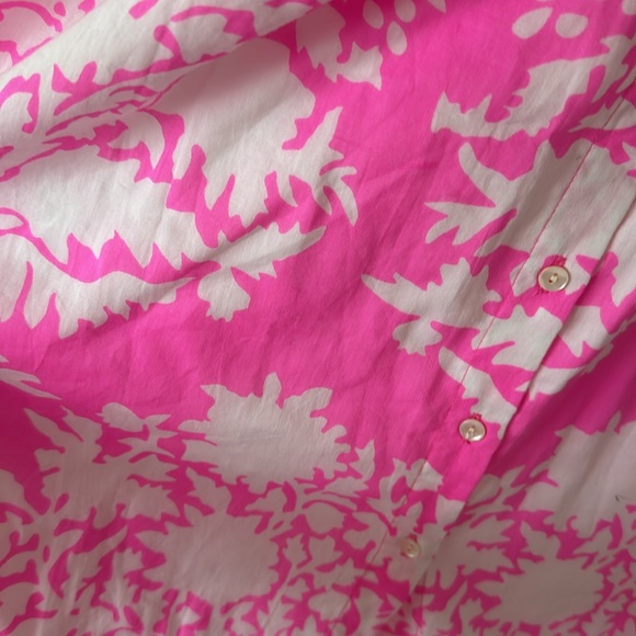 Juliet Dunn Tie Shoulder Dress Sz 1 - Picture 5 of 5